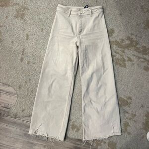 Zara Marine Pant Khaki Beige